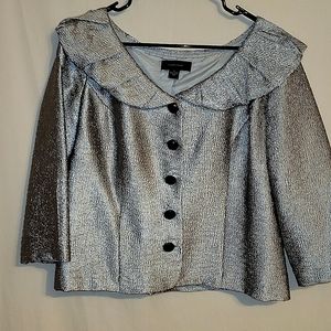 Silver Lightweight dressy jacket